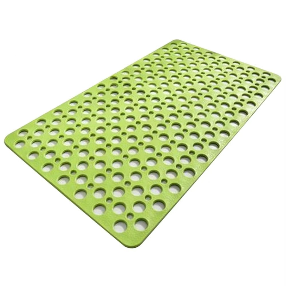 Extra-poröse, rutschfeste Duschmatte aus TPE mit starker Saugkraft, schimmelresistent und maschinenwaschbar