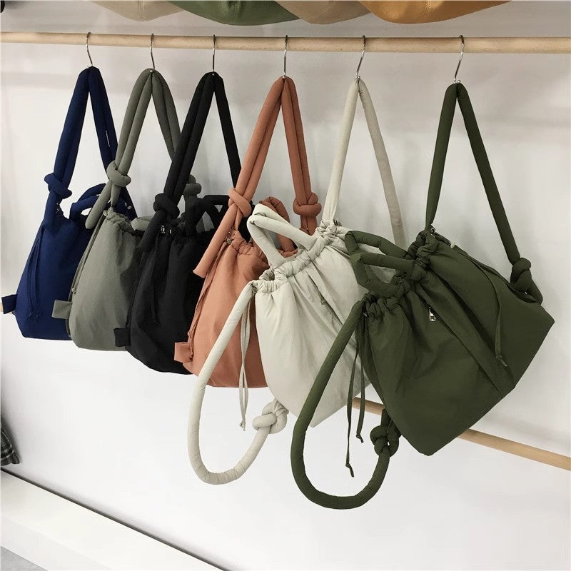 Riva Puffer Handtasche – Stilvolle Tragetasche mit Schulterriemen | Karnz