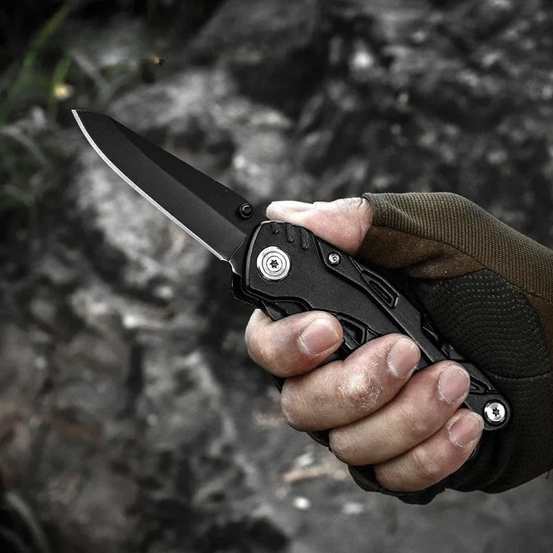 Ultimate Outdoor EDC Schnallen Falten Überlebens Multi-Tool | Karnz