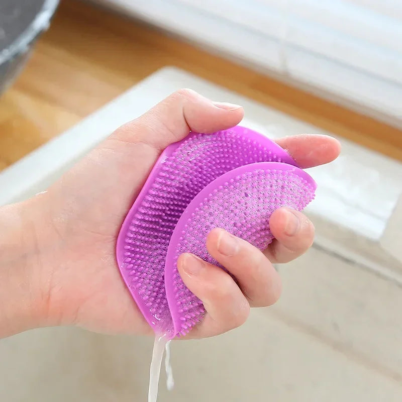 CleanFlex – Silikon Geschirr Bürste & Multifunktionale Küchen Scrubber Pad Karnz
