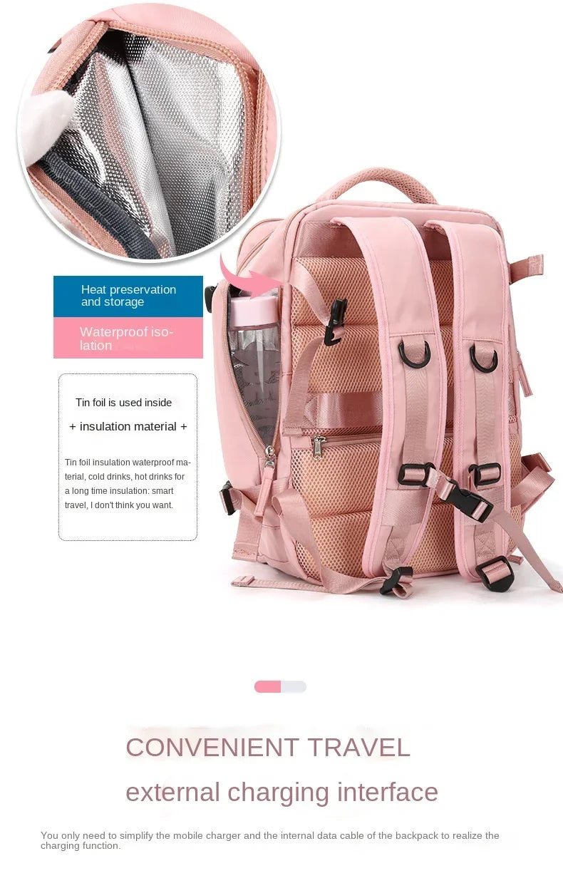 Reis Tragbarer Rucksack mit Schuhfach