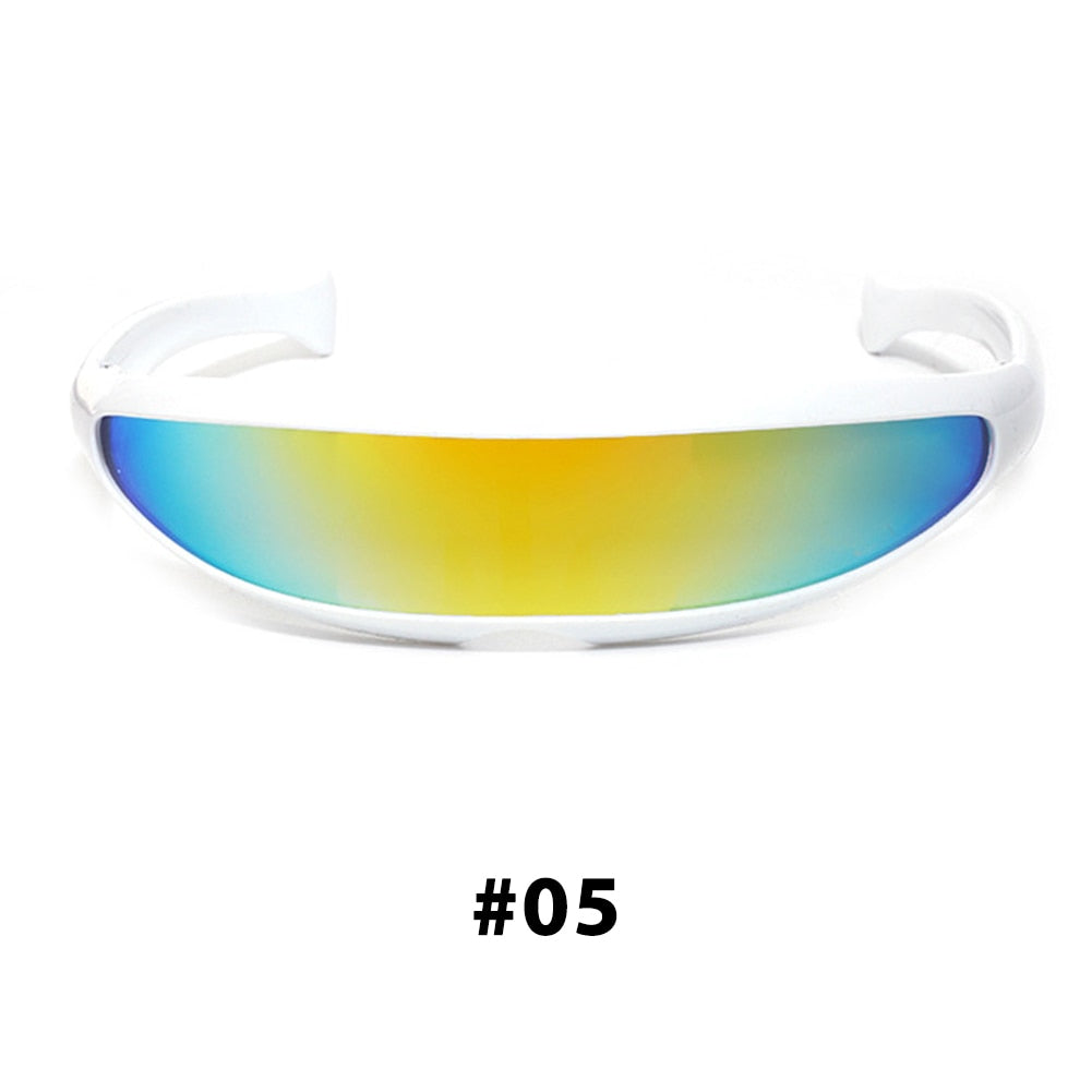 Karnz | Futuristische Cyborg Cosplay Sonnenbrille