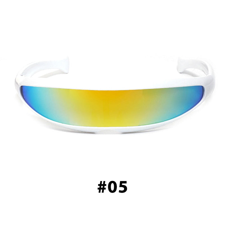 Karnz | Futuristische Cyborg Cosplay Sonnenbrille