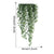 Realistische grüne Ranken Wandaufkleber 54x105cm grüne Blätter Wandsticker abnehmbar abziehbar und aufkleber PVC Vinyl Wandmural für kreative DIY Wohnkultur | Karnz