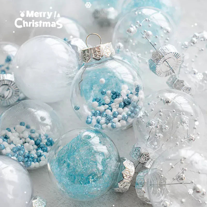 Transparent Hohlball Weihnachtsbaumdeko | Karnz