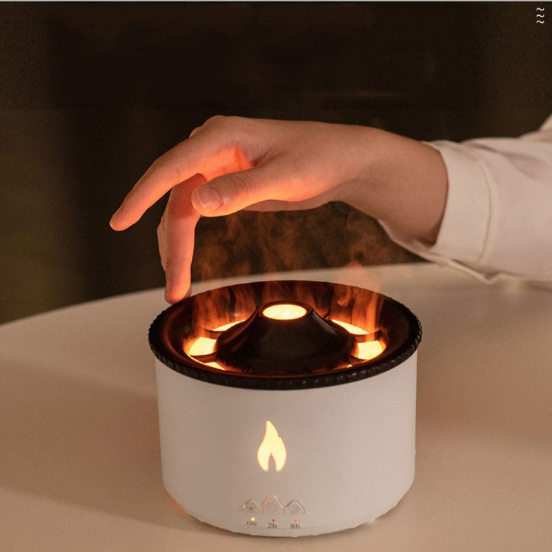 Vulkanische Flamme Luftbefeuchter Nachtlampe | Karnz