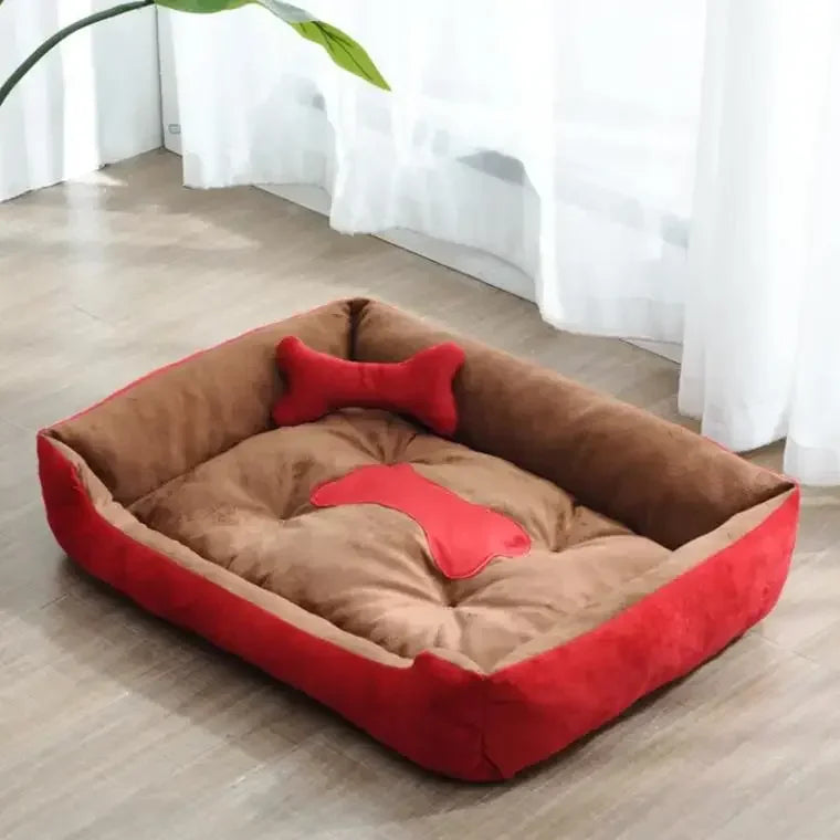 Modernes und gemütliches Leinen-Hundebett Karnz