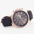 Camille Damenuhr mit wasserdichtem Lederarmband, 42 mm