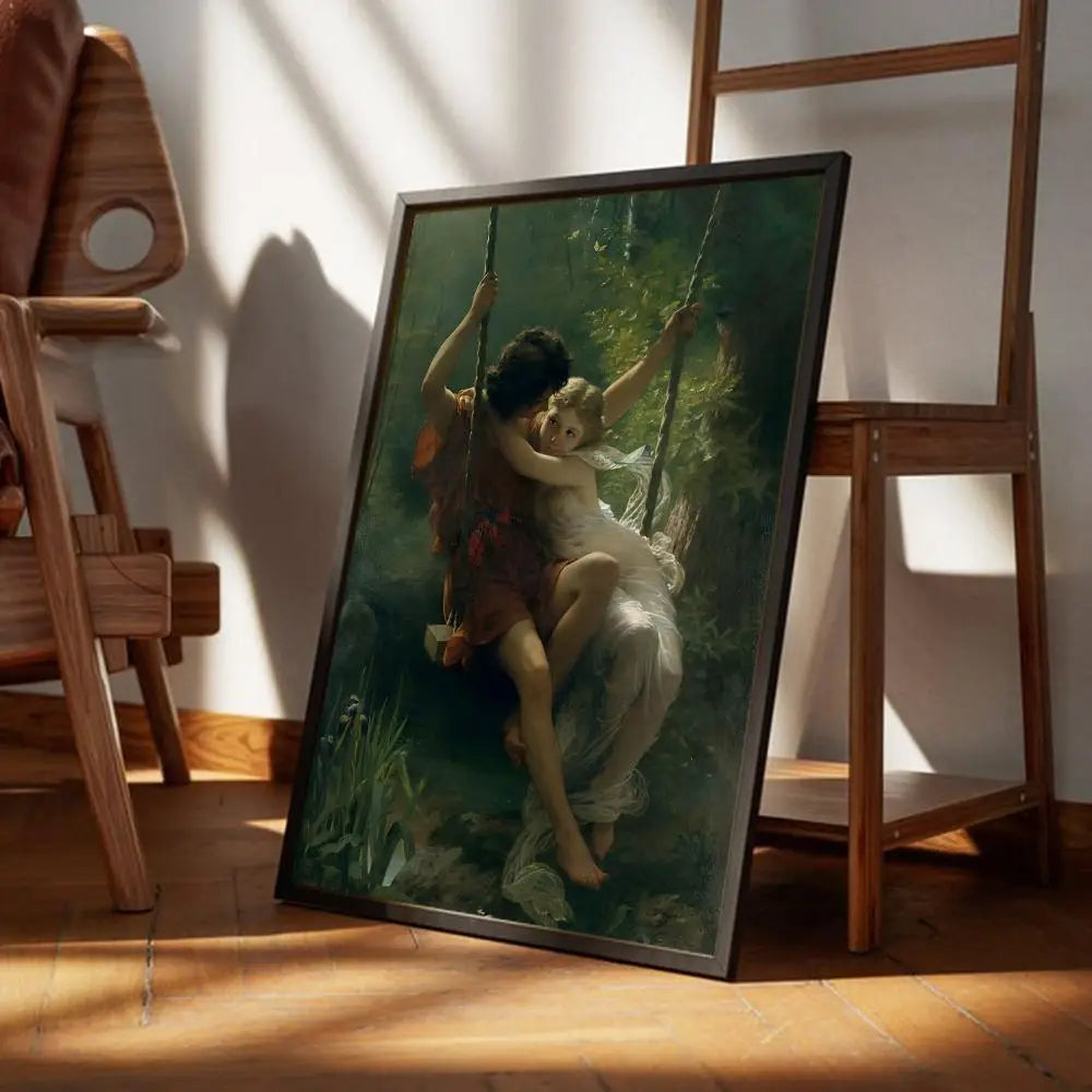 Vintage-Porträt Klassische Fein Kunst Leinwand Drucke Berühmte Gemälde Wandkunst Poster Bilder Für Wohnzimmer Esszimmer Schlafzimmer Kunst Dekor | Karnz
