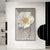 Moderne abstrakte Farbkleks Blumenwandkunst Fine Art Leinwanddrucke Poster elegante botanische Bilder für Wohnzimmer Dekor | Karnz