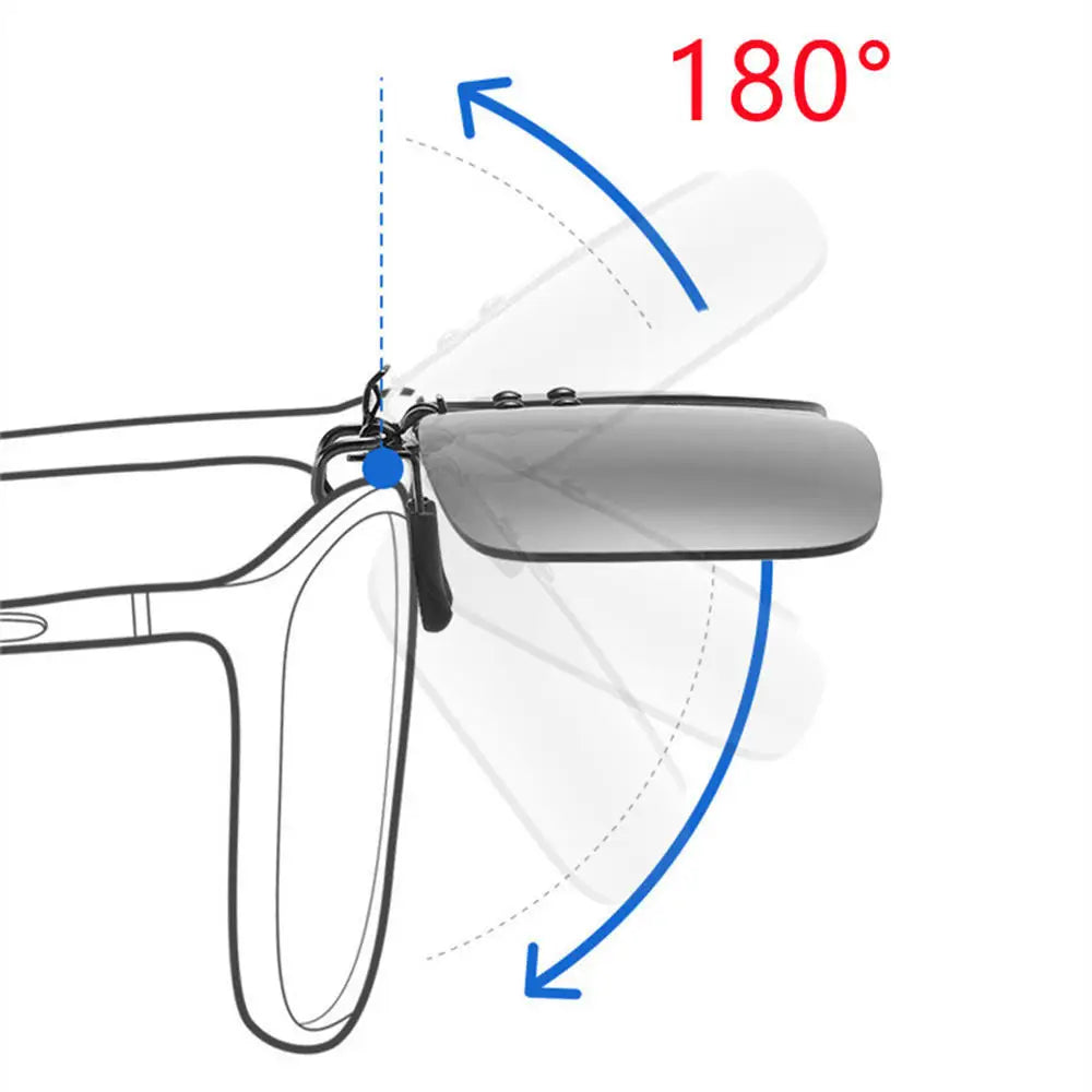 Polarisierte Clip-On-Sonnenbrille Vintage | Karnz