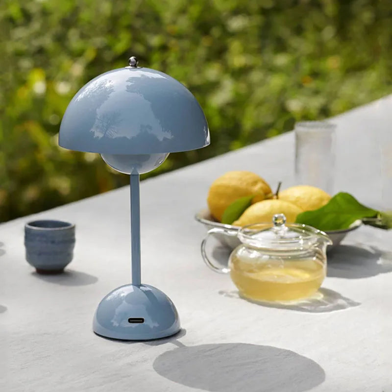Karnz | Verstellbare Helligkeit Blumenpottlampe - Italienische wiederaufladbare Tischlampe VP3