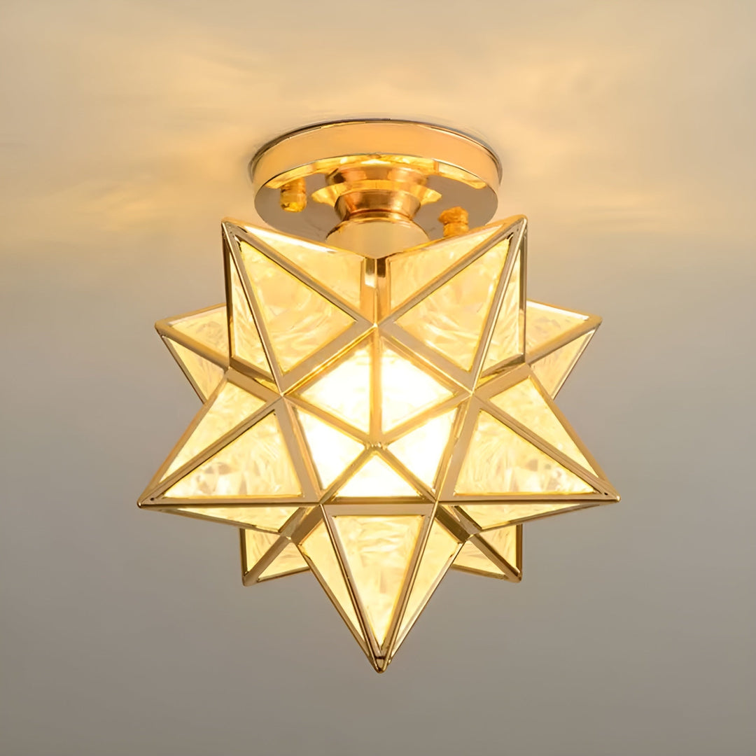HaloStar Light – Elegante LED-Sternenleuchte für die Decke