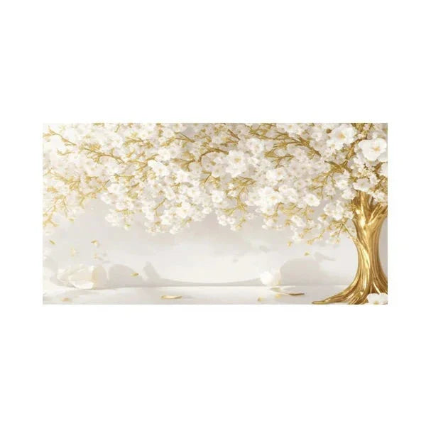 Abstract Floral Big Blossom Petal Tree Wandkunst Feine Kunst Leinwanddrucke Bild Für Wohnzimmer Schlafzimmer Salon Kunst Dekor | Karnz
