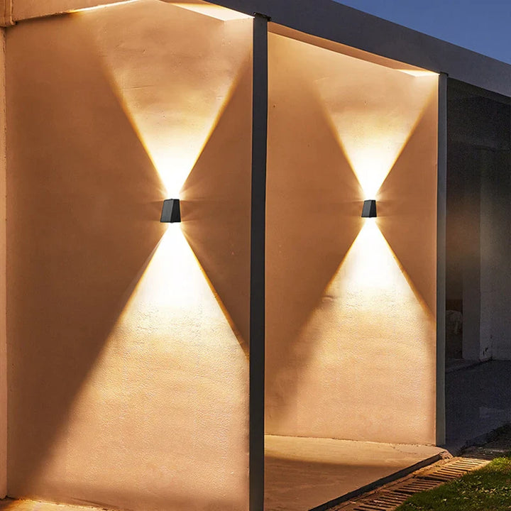 Solar LED Wandlicht Karnz