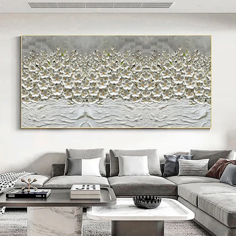 Moderne abstrakte Blumenbaum Wandkunst Fine Art Leinwanddrucke Große Größen Bilder Für Wohnzimmer Schlafzimmer Home Office Kunstdekoration | Karnz