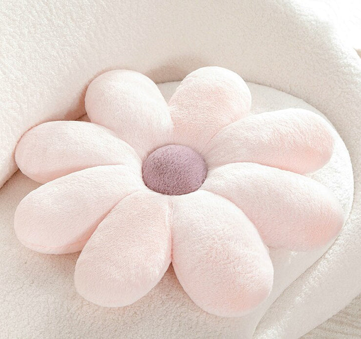 Fluffy Daisy Kissen - Pastell | Karnz