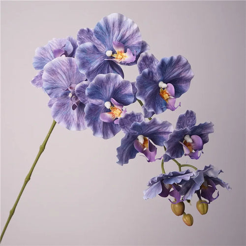 9-köpfige künstliche Phalaenopsis-Blume