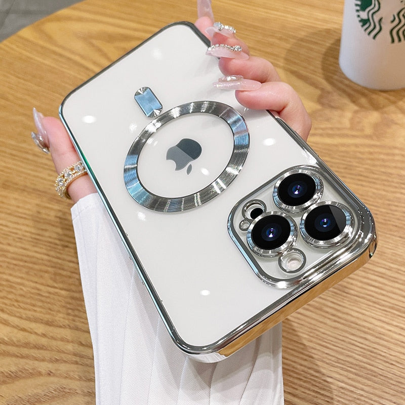 Karnz | Sky Klar Transparent Silikon iPhone Hülle
