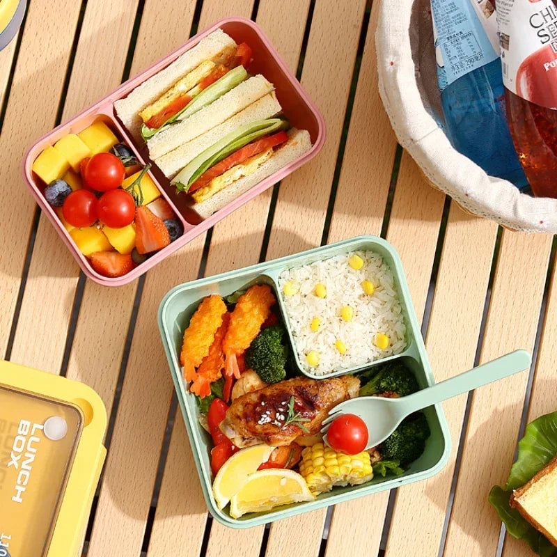 Bento Lunchbox für unterwegs mit Besteck | Karnz