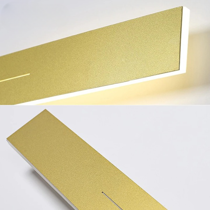 Wandleuchte aus Metall und Acryl für Wohnzimmer Schlafzimmer Karnz