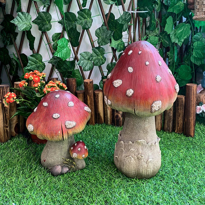 Outdoor Fee Pilz Harz Garten Dekor | Karnz