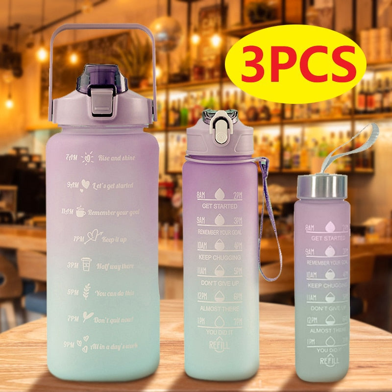 All Day Hydrate Zeit Marker Wasserflasche | Karnz
