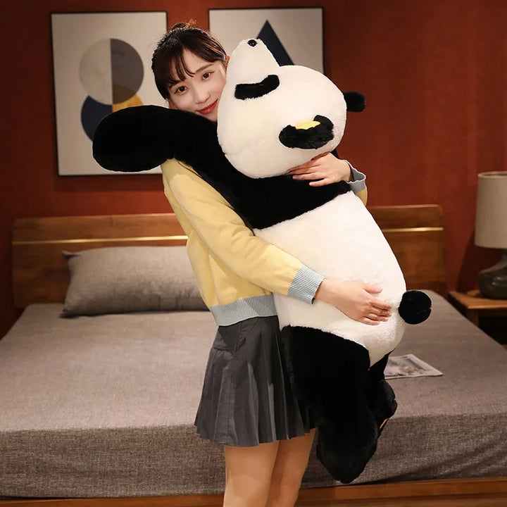 Giant Lazy Panda Weiche Plüschspielzeuge | Karnz