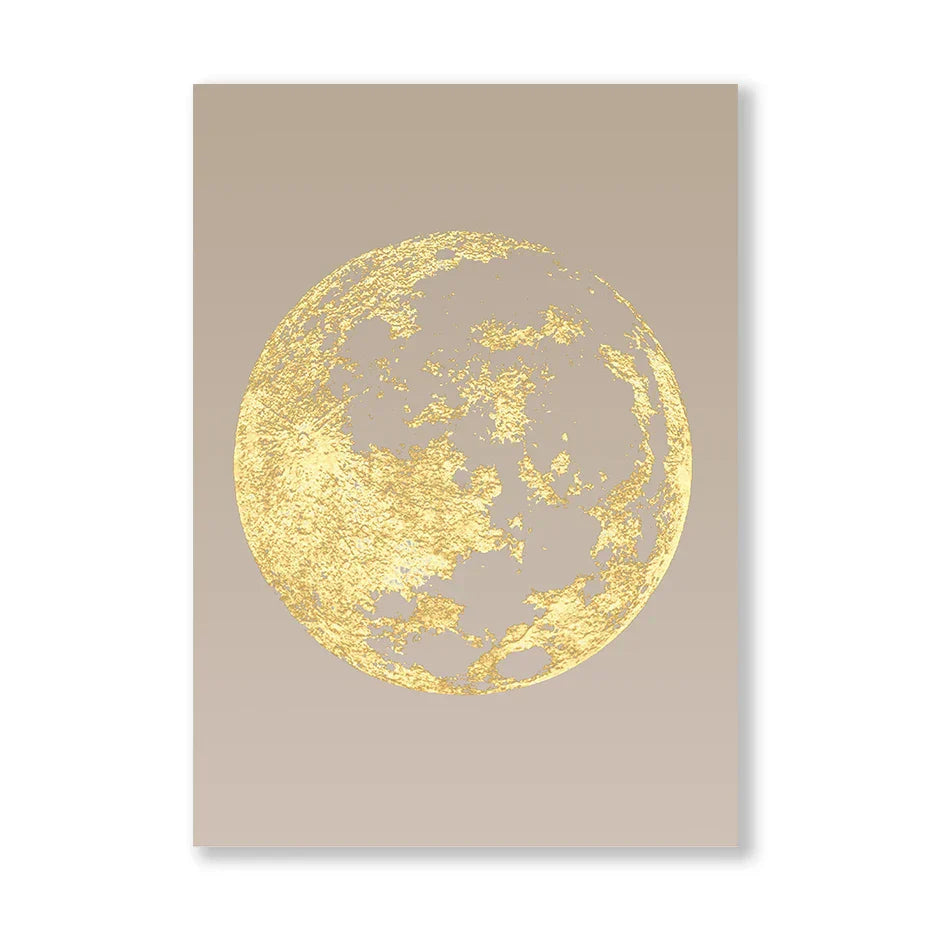 Blaue Minimalistische Goldene Abstrakte Florale Wandkunst Feine Kunst Leinwanddrucke Bilder Für Luxuriöses Wohnzimmer Esszimmer Home Office Kunst Dekor | Karnz