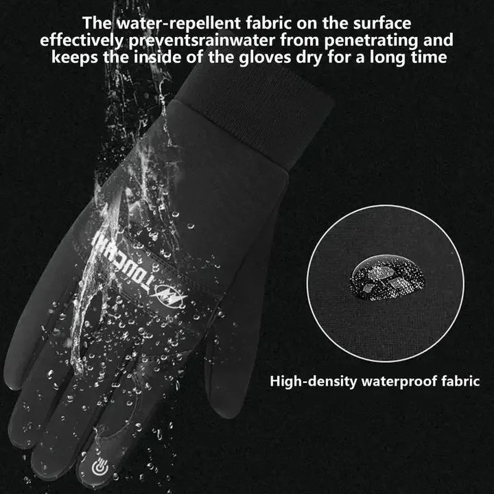 Karnz | ThermaGlide USB beheizte Handschuhe | Wasserdicht & Touchscreen-kompatibel | Winterhandschuhe für Skifahren, Motorradfahren & Outdoor