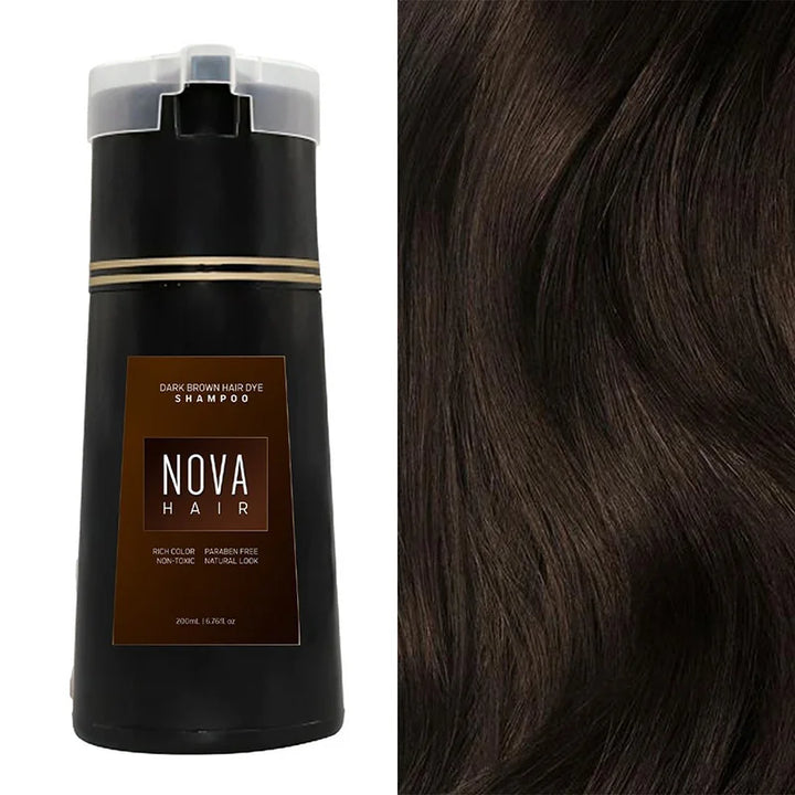 Karnz | NovaHair Instant Dye Shampoo – Schnelle Farbauffrischung für dein Haar