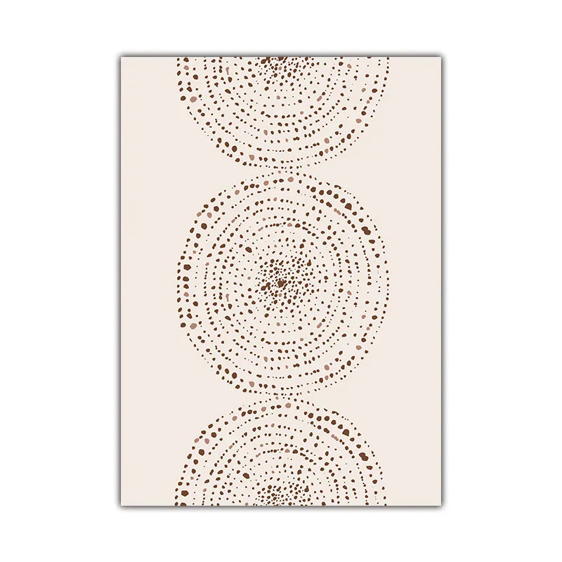 Minimalistische abstrakte himmlische Geometrie Wandkunst Fine Art Leinwanddrucke Sonne Mond Poster Bilder für Wohnzimmer Schlafzimmer Kunst Dekor | Karnz