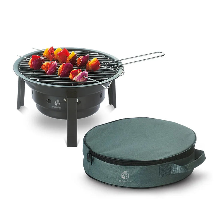 Portabler Antihaft Elite Abenteuer Campinggrill | Karnz