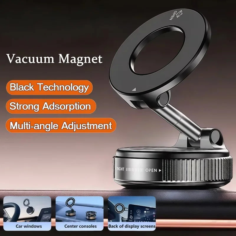 Magnetische Handyhalterung | Mit Vakuum-Saugnapf | 360° verstellbar | Karnz