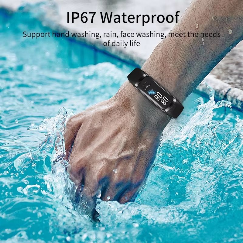 Intelligente Fitnessuhr für Damen und Herren mit wasserdichtem Design und Gesundheitstracking