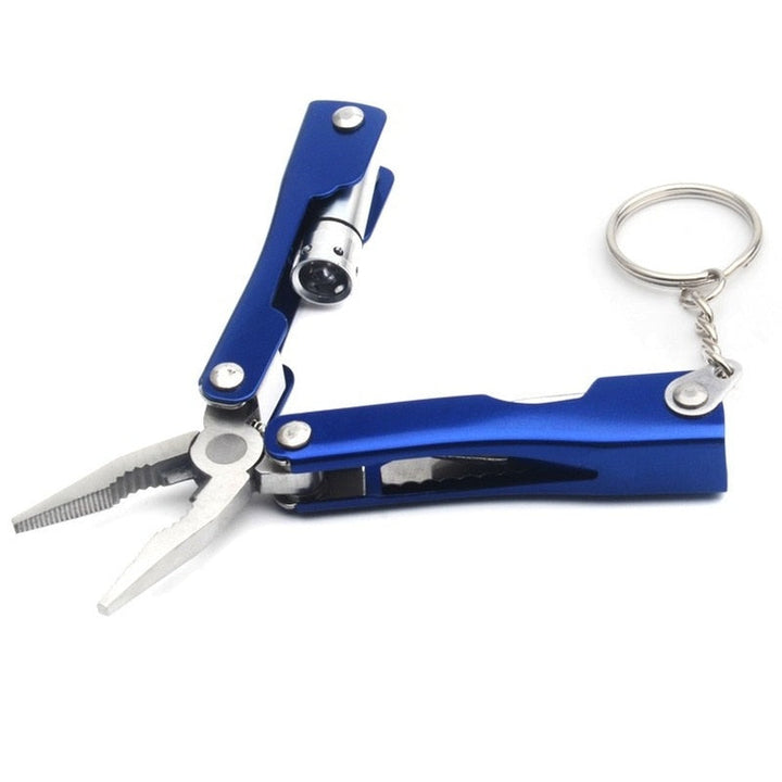 9in1 Explorers Aluminium Schlüsselanhänger Multitool | Karnz