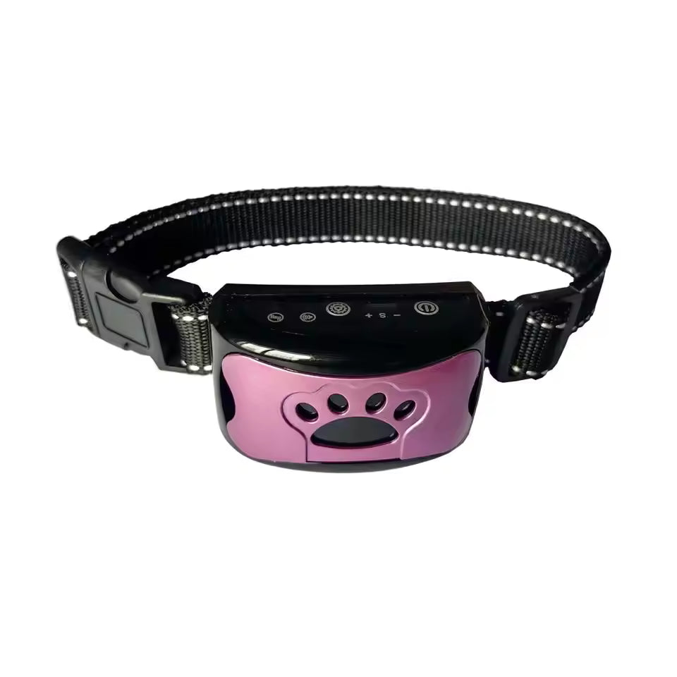 Anti Bell Halsband für Hunde wasserdicht mit Klang und 7 Vibrationsstufen Karnz