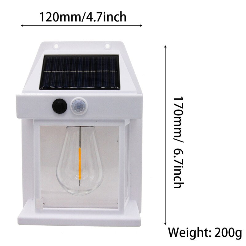 Solar LED Smart Energy Wandlampe | Karnz
