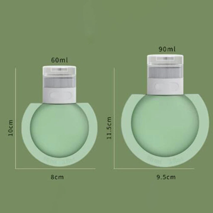 Auslaufsichere Silikonquetschflasche Reiseflüssigkeitsdispenser | Karnz