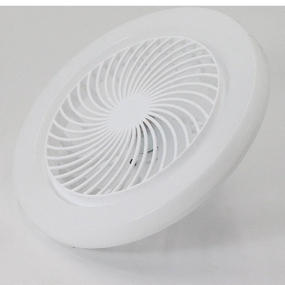 Upgrade Ihr Wohnraum mit dem Smart Remote Control Deckenventilator - LED-Beleuchtung und E27 Converter Basis inklusive für ultimativen Komfort | Karnz