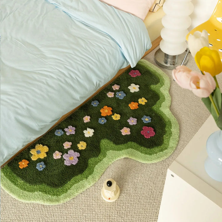 Moos- und Blumen-Garten-Teppich | Karnz