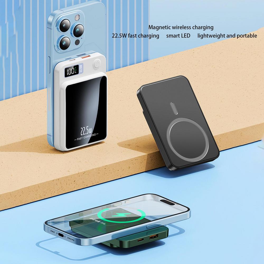 Karnz | Doppelter Energie Drahtloser Magnetischer Power Bank