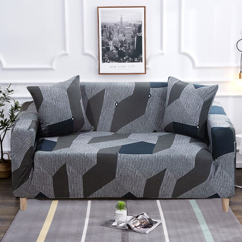 Modern rutschfeste bunte elastische Sofabezug | Karnz