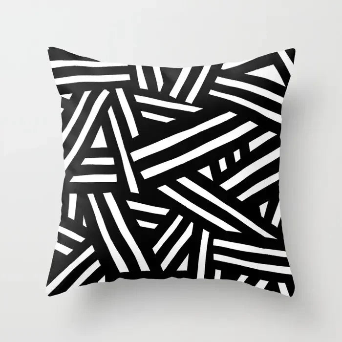 Moderne Abstrakte Geometrische Bunte Kissenbezüge 45x45cm Kissenhüllen Für Sofa Wurfkissen 60x60cm 50x50cm Trendige Wohnkultur | Karnz
