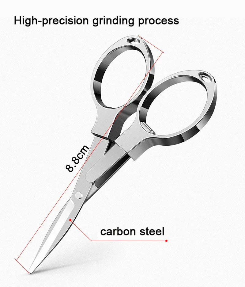 Mini Snip Edelstahl Scheren Schlüsselanhänger | Karnz