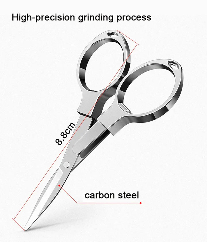 Mini Snip Edelstahl Scheren Schlüsselanhänger | Karnz