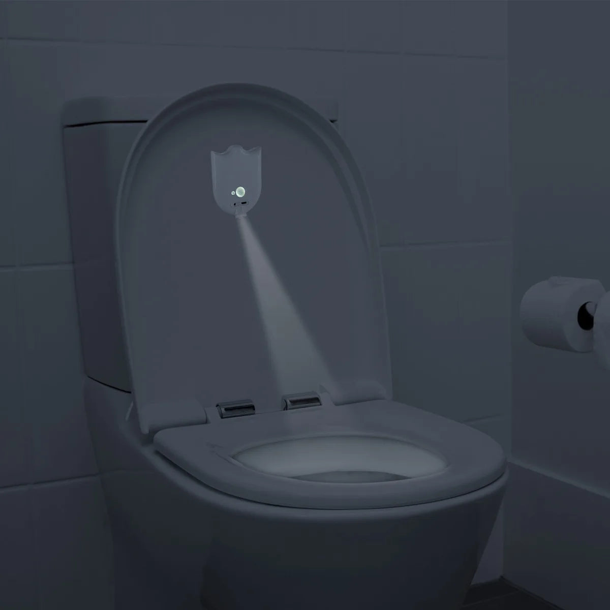 Hintergrundbeleuchteter Toiletten-LED-Sensorprojektor