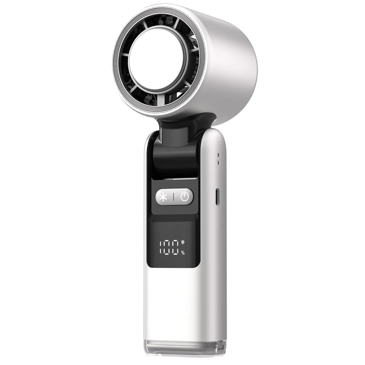Mini-Handventilator mit 100 Windstufen und digitalem Display | Karnz