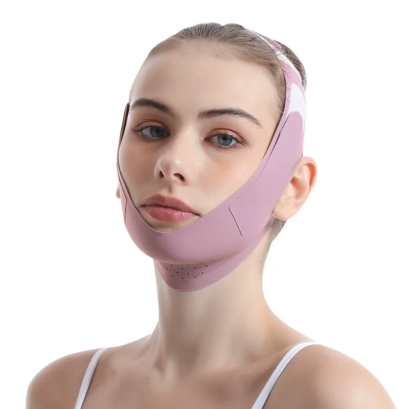 Karnz | V-Lifting Maske FaceForm | 360° Gesichtsstraffung | Atmungsaktiv & Elastisch | Für Damen & Herren