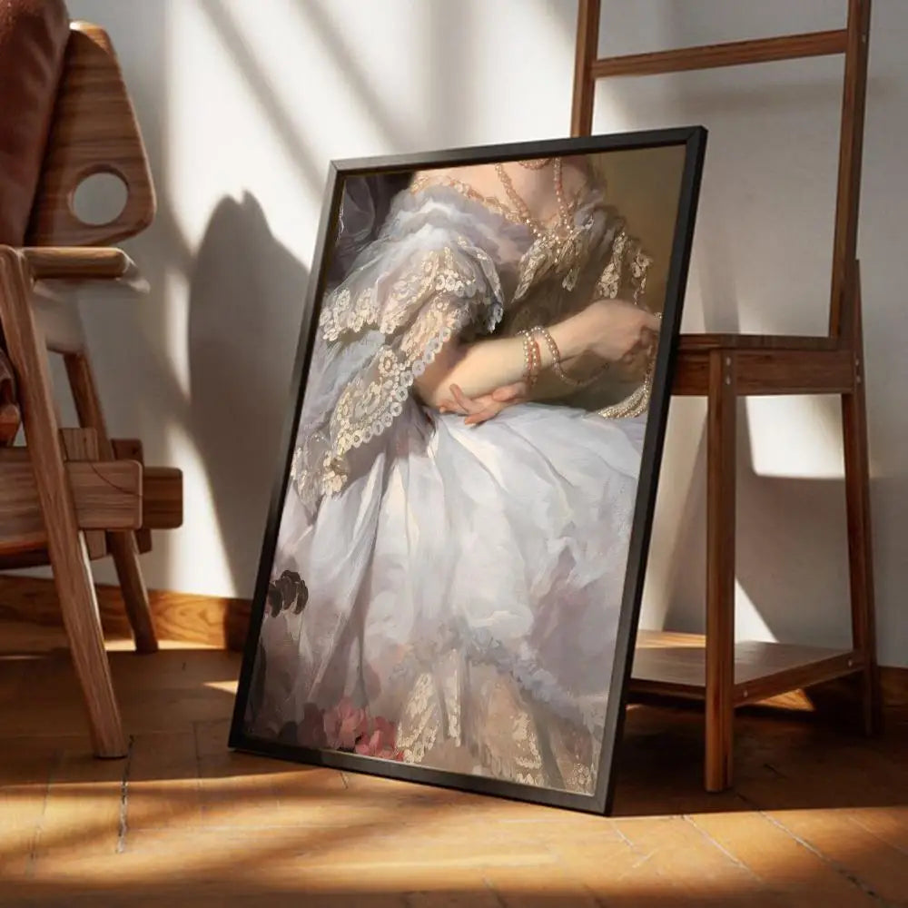 Vintage-Porträt Klassische Fein Kunst Leinwand Drucke Berühmte Gemälde Wandkunst Poster Bilder Für Wohnzimmer Esszimmer Schlafzimmer Kunst Dekor | Karnz